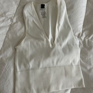 Francesca's Deep-V Tank Top
